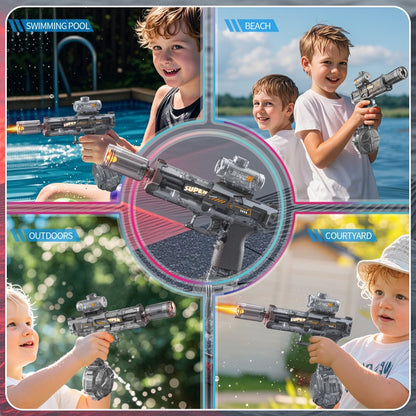LED Light-Up Electric Water Gun - Sash Store