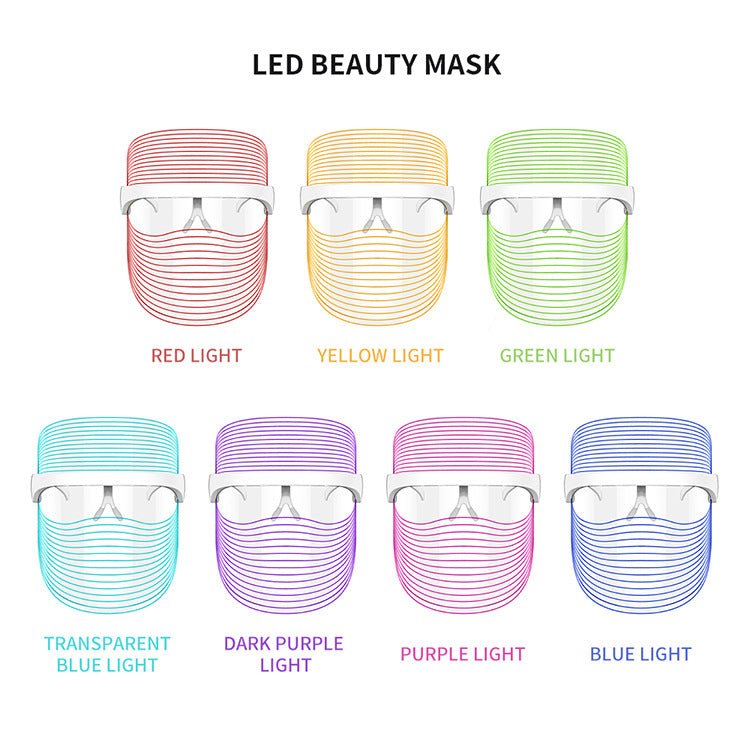 7 Color LED Mask Red Light Therapy - Sash Store