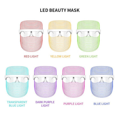 7 Color LED Mask Red Light Therapy - Sash Store
