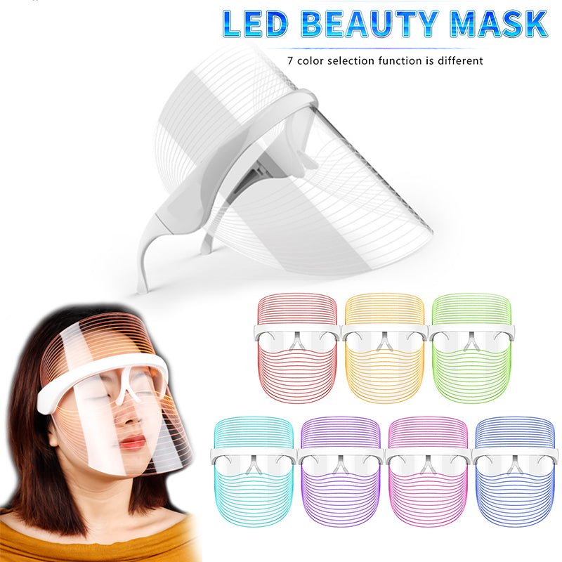 7 Color LED Mask Red Light Therapy - Sash Store