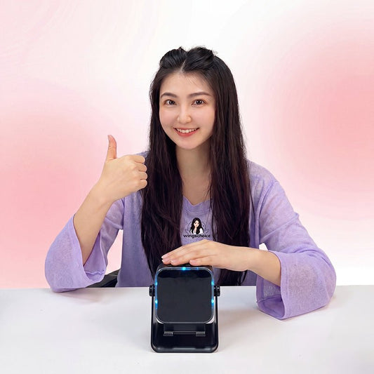 Induction Folding Desktop Phone Stand Speaker - Sash Store