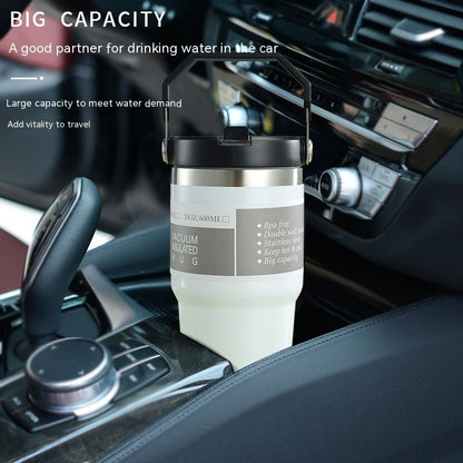 Portable Car Cup Stainless Steel Cup - Sash Store