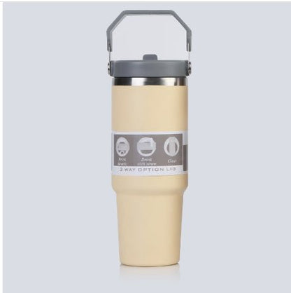 Portable Car Cup Stainless Steel Cup - Sash Store