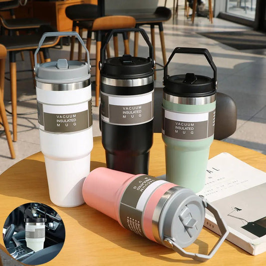 Portable Car Cup Stainless Steel Cup - Sash Store