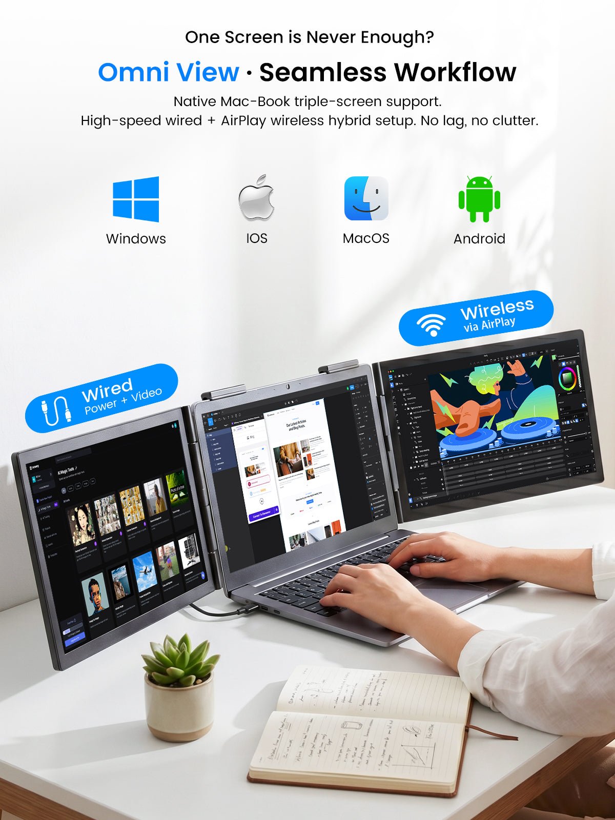 Portable Laptop Screen Extender - Sash Store