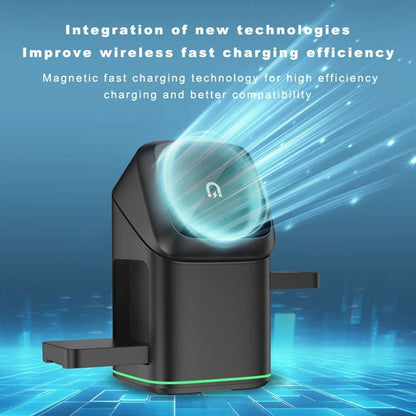 Three-in-one Magnetic Wireless Charger - Sash Store