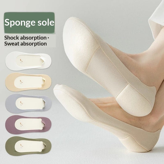 Women's No-show Socks Non-slip, foot support - Sash Store